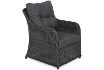 Narożny zestaw mebli ogrodowych Bergamo Grey / Grey Melange