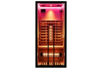 Sauna infrared Nordum Solea X 1-osobowa czarna