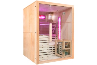 Sauna fińska Nordum Solea R 3-osobowa naturalna
