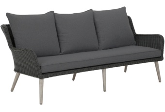 Meble ogrodowe technorattanowe Almeria Grey / Grey Melange