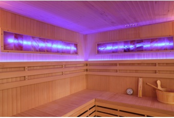 Sauna fińska Nordum Solea Edge 4-osobowa czarna