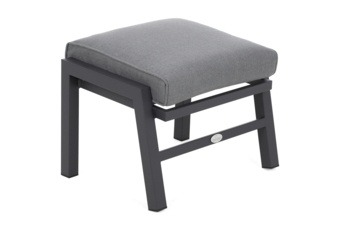 Meble ogrodowe aluminiowe Morton Dark Grey / Grey