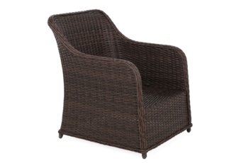 Narożny zestaw mebli ogrodowych Bergamo Brown Mat / Brown Melange