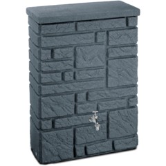 Zbiornik na deszczówkę MPI Maurano 300 l czarny granit