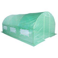 Tunel foliowy 2,5x5 m wzmocniony zielony