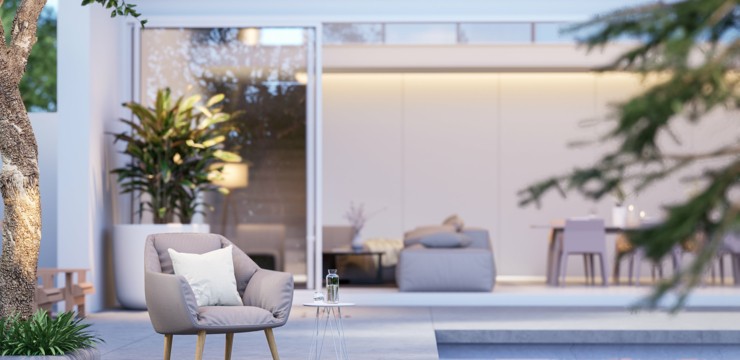 Beton na tarasie – pomysły na nowoczesną przestrzeń