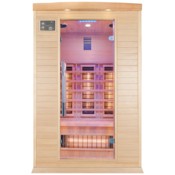 Sauna infrared DH2 Natural z koloroterapią 2-osobowa