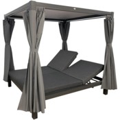 Łóżko ogrodowe Bali Grey / Grey Melange