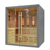Sauna infrared EA4R Grey z koloroterapią