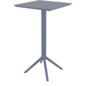 Stół barowy Siesta Sky Folding Dark Grey
