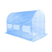 Tunel foliowy 200 x 300 cm (6 m²) stelaż + folia niebieska