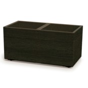 Donica ogrodowa Prosperplast Madera Case Eco Wood Eco Caffee 26 l