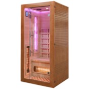Sauna infrared Nordum Solea 1-osobowa Smart brązowa II. gatunek