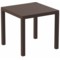 Stół Siesta Ares 80 cm Brown