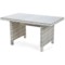 Narożnik technorattanowy lewy Alicante Light Grey / Grey Melange