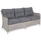Meble ogrodowe technorattanowe California White / Grey