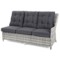 Narożnik technorattanowy lewy Alicante Light Grey / Grey Melange