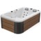 Wanna ogrodowa z hydromasażem Aquess Zenya 1201 Grey / Brown 3-osobowa