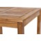 Meble ogrodowe drewniane Akacja Square 80 cm 4+1
