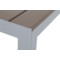 Meble ogrodowe aluminiowe Ibiza 150 cm Silver / Taupe 6+1