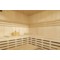 Sauna fińska narożna EA5 Natural z piecem