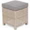 Puf ogrodowy technorattanowy California Beige / Beige Melange