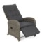 Meble ogrodowe technorattanowe Saloniki Light Grey / Grey