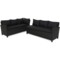 Narożnik ogrodowy technorattanowy Lagos Dark Grey / Grey Melange