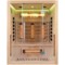 Sauna infrared Nordum Solea 3-osobowa naturalna