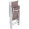 Meble ogrodowe aluminiowe Ibiza 180 cm Silver / Taupe 8+1