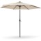 Parasol Malta z oświetleniem LED Grey / Ecru