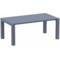 Stół Siesta Vegas 180+40 cm Dark Grey