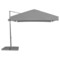 Parasol ogrodowy Litex Garden Rio 300 cm Silver / Grey