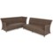 Narożnik ogrodowy technorattanowy California Ginger / Brown Melange
