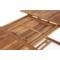 Meble ogrodowe drewniane Akacja Oval 180+60 cm 8+1