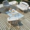 Meble ogrodowe technorattanowe Palermo Beige / Light Grey
