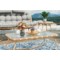 Meble ogrodowe technorattanowe Palermo Beige / Light Grey