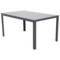 Meble ogrodowe aluminiowe Ibiza 150 cm Grey / Window Grey 6+1