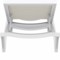 Leżak ogrodowy Siesta Pacific White / Taupe