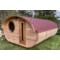 Sauna fińska zewnętrzna Hobbit Large CLT 500 x 400 cm
