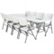 Zestaw mebli cateringowych 244 cm 8+1