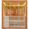 Sauna infrared Nordum Solea 4-osobowa Smart brązowa