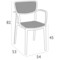 Krzesło Siesta Loft White