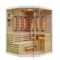 Sauna infrared narożna EA3CR White z koloroterapią