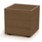 Doniczka ogrodowa Prosperplast Madera Square Eco Wood Eco Naturo 13 l