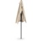 Parasol na balkon połówkowy Bima 140 cm Grey / Ecru