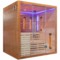 Sauna infrared Nordum Solea 4-osobowa Smart brązowa