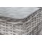 Meble ogrodowe technorattanowe Foggia Light Grey / Grey Melange