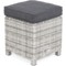 Meble ogrodowe technorattanowe California Light Grey / Grey Melange