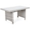 Narożny zestaw mebli ogrodowych lewy California Light Grey / Grey Melange